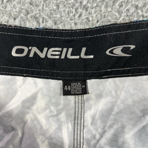 O’NEILL HYPERFREAK BOARDSHORTS MENS 44 BLUE GREEN DRAWSTRING NWT NEW 11” INSEAM - Picture 6 of 11